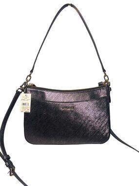 Michael Kors Metallic Gunmetal Shoulder Bag